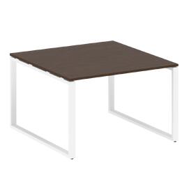 Офисная мебель Metal system Перег. стол (1 столешница) на О-образном м/к БО.ПРГ-1.2 Венге Цаво/Белый 1200х1235х750