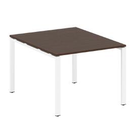 Офисная мебель Metal system Перег. стол (1 столешница) на П-образном м/к БП.ПРГ-1.1 Венге Цаво/Белый 1000х1235х750