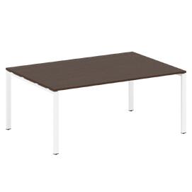 Офисная мебель Metal system Перег. стол (1 столешница) на П-образном м/к БП.ПРГ-1.5 Венге Цаво/Белый 1800х1235х750