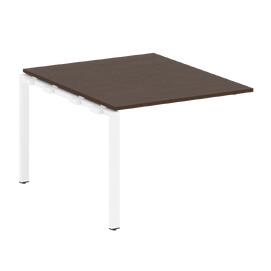 Офисная мебель Metal system Проходной элемент перег. стола на П-образном м/к БП.ППРГ-1 Венге Цаво/Белый 1000х1235х750