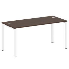 Офисная мебель Metal system Стол письменный на П-образном м/к БП.СП-4 Венге Цаво/Белый 1600х720х750