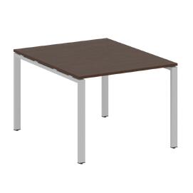 Офисная мебель Metal system Перег. стол (1 столешница) на П-образном м/к БП.ПРГ-1.1 Венге Цаво/Серый 1000х1235х750