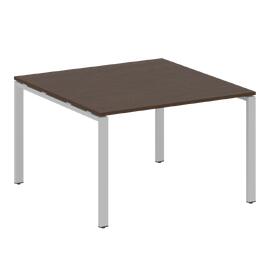 Офисная мебель Metal system Перег. стол (1 столешница) на П-образном м/к БП.ПРГ-1.2 Венге Цаво/Серый 1200х1235х750