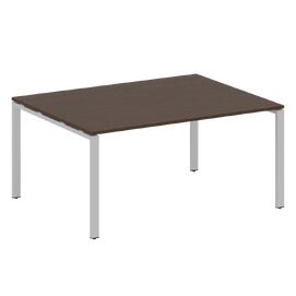 Офисная мебель Metal system Перег. стол (1 столешница) на П-образном м/к БП.ПРГ-1.4 Венге Цаво/Серый 1600х1235х750