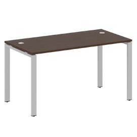 Офисная мебель Metal system Стол письменный на П-образном м/к БП.СП-3 Венге Цаво/Серый 1400х720х750