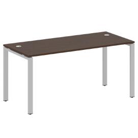 Офисная мебель Metal system Стол письменный на П-образном м/к БП.СП-4 Венге Цаво/Серый 1600х720х750