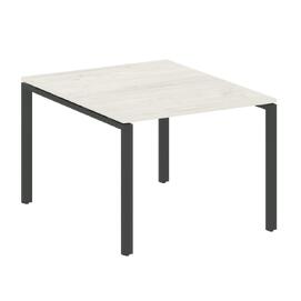 Офисная мебель Metal system Перег. стол (1 столешница) на П-образном м/к БП.ПРГ-1.1 Дуб Наварра/Антрацит 1000х1235х750