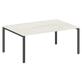 Офисная мебель Метал Систем Перег. стол (1 столешница) на П-образном м/к БП.ПРГ-1.5 Дуб наварра/Антрацит 1800х1235х750 (155419)
