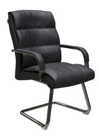 Конференц-кресло AL 750 V Экокожа черная