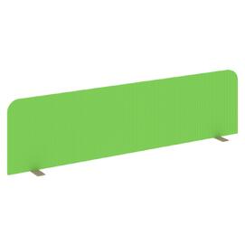 Офисная мебель Estetica Экран продольный ткань ES.TEKR.S-158 Green Lime/Латте металл 1580x18x410
