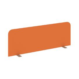 Офисная мебель Estetica Экран продольный ткань ES.TEKR.S-118 Orange/Латте металл 1180x18x410