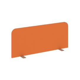 Офисная мебель Estetica Экран продольный ткань ES.TEKR.S-98 Orange/Латте металл 980x18x410