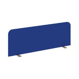 Офисная мебель Estetica Экран продольный ткань ES.TEKR.S-118 Royal Blue/Латте металл 1180x18x410