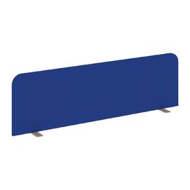 Офисная мебель Estetica Экран продольный ткань ES.TEKR.S-138 Royal Blue/Латте металл 1380x18x410