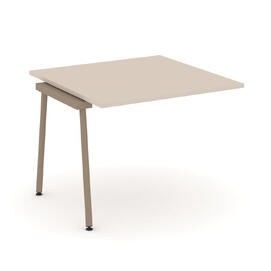 Офисная мебель Estetica Проходной наб. элемент перег. стола ES.NPRG-1.1-K Капучино/Латте металл 980x980x750