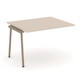 Офисная мебель Estetica Проходной наб. элемент перег. стола ES.NPRG-1.2-K Капучино/Латте металл 1180x980x750