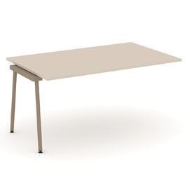 Офисная мебель Estetica Проходной наб. элемент перег. стола ES.NPRG-1.4-K Капучино/Латте металл 1580x980x750