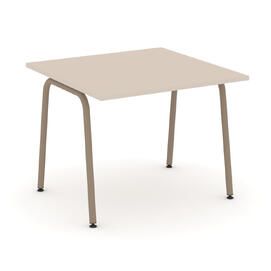Офисная мебель Estetica Стол переговорный ES.PRG-1.1-K Капучино/Латте металл 980x980x750
