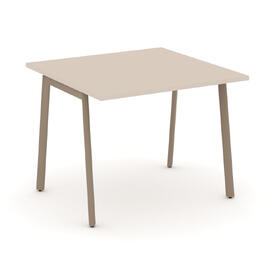 Офисная мебель Estetica Стол переговорный ES.PRG-1.1-P Капучино/Латте металл 980x980x750