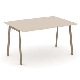 Офисная мебель Estetica Стол переговорный ES.PRG-1.3-P Капучино/Латте металл 1380x980x750
