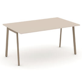 Офисная мебель Estetica Стол переговорный ES.PRG-1.4-P Капучино/Латте металл 1580x980x750