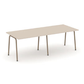 Офисная мебель Estetica Стол переговорный ES.PRG-2.2-K Капучино/Латте металл 2360x980x750