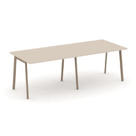 Офисная мебель Estetica Стол переговорный ES.PRG-2.2-P Капучино/Латте металл 2360x980x750