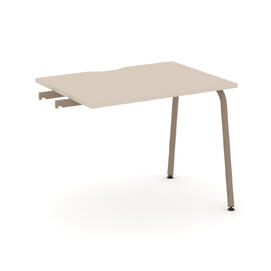 Офисная мебель Estetica Стол приставка к опорным тумбам ES.SPR-1-VK Капучино/Латте металл 980x730x750