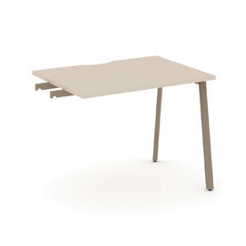 Офисная мебель Estetica Стол приставка к опорным тумбам ES.SPR-1-VP Капучино/Латте металл 980x730x750