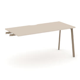 Офисная мебель Estetica Стол приставка к опорным тумбам ES.SPR-4-VP Капучино/Латте металл 1580x730x750