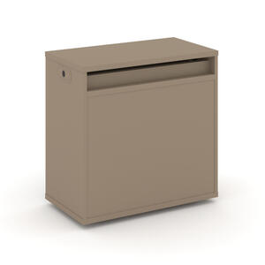Офисная мебель Estetica Набор №1. Тумба одиночная+топ ES.NB.1T-1 Латте 750x410x750