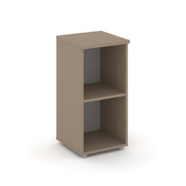 Офисная мебель Estetica Стеллаж низкий узкий ES.SU-3 Латте 400x420x823