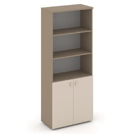 Офисная мебель Estetica Шкаф высокий широкий ES.ST-1.1 Латте/Капучино 800x420x1977
