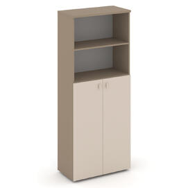 Офисная мебель Estetica Шкаф высокий широкий ES.ST-1.6 Латте/Капучино 800x420x1977