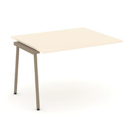 Офисная мебель Estetica Проходной наб. элемент перег. стола ES.NPRG-1.2-K Сатин/Латте металл 1180x980x750