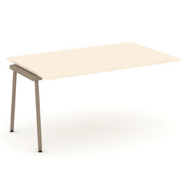 Офисная мебель Estetica Проходной наб. элемент перег. стола ES.NPRG-1.4-K Сатин/Латте металл 1580x980x750