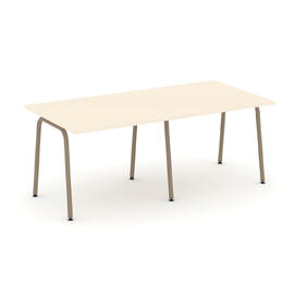 Офисная мебель Estetica Стол переговорный ES.PRG-2.1-K Сатин/Латте металл 1960x980x750