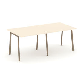 Офисная мебель Estetica Стол переговорный ES.PRG-2.1-P Сатин/Латте металл 1960x980x750