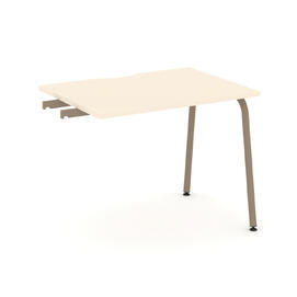 Офисная мебель Estetica Стол приставка к опорным тумбам ES.SPR-1-VK Сатин/Латте металл 980x730x750