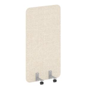 Офисные перегородки R-line soft Перегородка на роликах AP.R-80-150 Romeo 01/Серый металл 800х18х1500