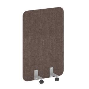 Офисные перегородки R-line soft Перегородка на роликах AP.R-80-120 Romeo 10/Серый металл 800х18х1200