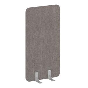 Офисные перегородки R-line soft Перегородка на опорах AP.F-80-150 Romeo 05/Серый металл 800х18х1500