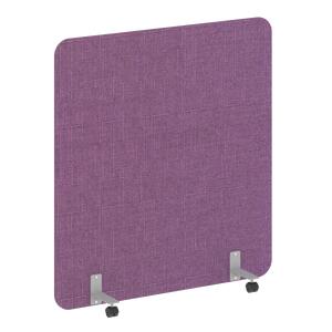 Офисные перегородки R-line soft Перегородка на роликах AP.R-136-150 Romeo 06/Серый металл 1360х18х1500