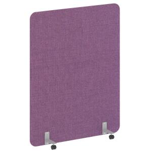 Офисные перегородки R-line soft Перегородка на роликах AP.R-136-180 Romeo 03/Серый металл 1360х18х1800