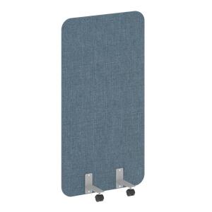 Офисные перегородки R-line soft Перегородка на роликах AP.R-80-150 Romeo 01/Серый металл 800х18х1500