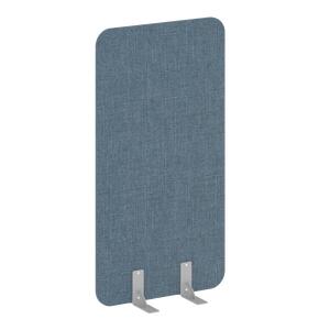 Офисные перегородки R-line soft Перегородка на опорах AP.F-80-150 Romeo 05/Серый металл 800х18х1500