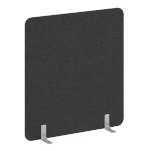 Офисные перегородки R-line soft Перегородка на опорах AP.F-136-150 Romeo 09/Серый металл 1360х18х1500