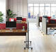 Офисные перегородки SOFToffice ткань рогожка Red
