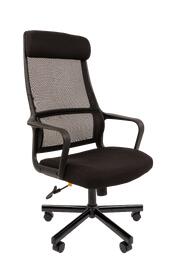 Офисное кресло Chairman 590 00-07124172 Ткань черная/сетка TW-01 Черная