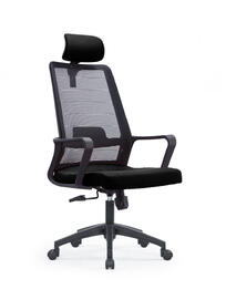 Офисное кресло Viking-91 Strong AS-A817/black Нейлоновая сетка черная/Полиэстер черный